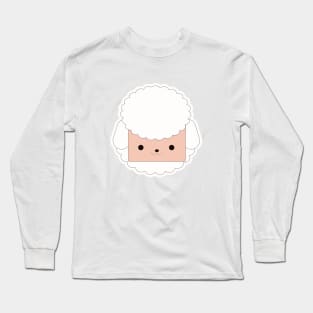 Cartoon Cute Sheep Art Print Long Sleeve T-Shirt